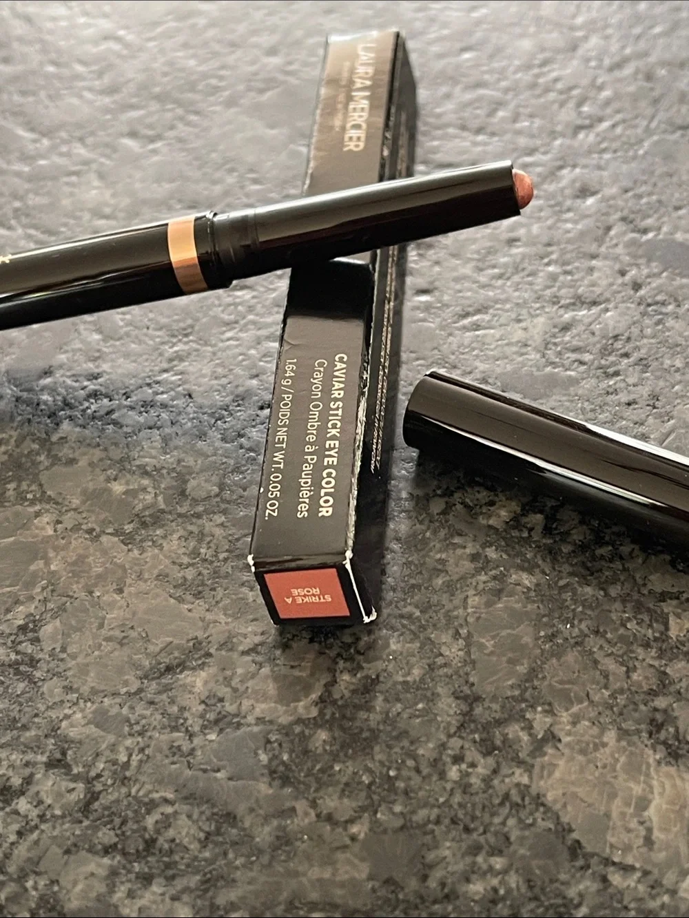 Laura Mercier Caviar Stick Eye Shadow Strike A Rose shimmering terracotta rose